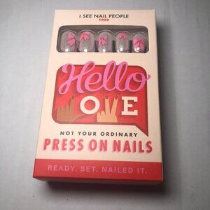 Hello Love Press On Nails - I See Nail People - 1999